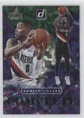 Damian Lillard [Green Ice] Basketball Cards 2021 Panini Donruss Complete Players Prices