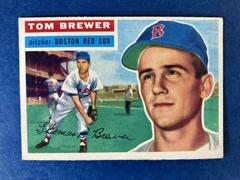 Tom Brewer [Gray Back] #34 Baseball Cards 1956 Topps Prices