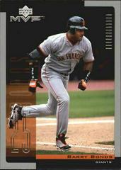 Barry Bonds #238 Baseball Cards 2001 Upper Deck MVP Prices
