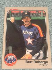 Bert Roberge #461 Baseball Cards 1983 Fleer Prices