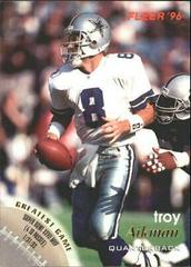 Troy Aikman #31 Football Cards 1996 Fleer Prices