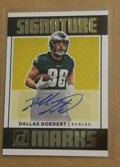 Dallas Goedert Football Cards 2018 Donruss Signature Marks Prices