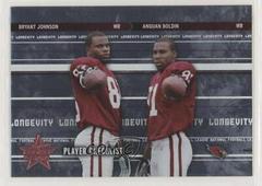 Anquan Boldin, Bryant Johnson [Longevity] #99 Football Cards 2003 Leaf Rookies & Stars Prices
