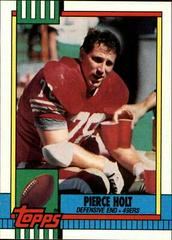Pierce Holt Football Cards 1990 Topps Prices