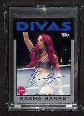 Sasha Banks [Silver] Wrestling Cards 2016 Topps WWE Heritage Autographs Prices