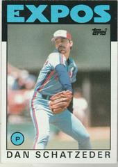 Dan Schatzeder #324 Baseball Cards 1986 Topps Prices