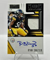 Ryan Shazier #XOS-RS Football Cards 2018 Panini Playbook X's and O's Signatures Prices