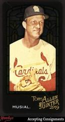 Stan Musial [Mini Stained Glass] Baseball Cards 2019 Topps Allen & Ginter Prices