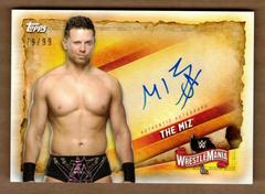 The Miz #A-TM Wrestling Cards 2020 Topps WWE Road to WrestleMania Autographs Prices