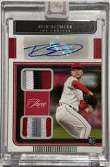 Reid Detmers [Silver] #RDJA-RD Baseball Cards 2022 Panini Three and Two Rookie Dual Jersey Autographs Prices