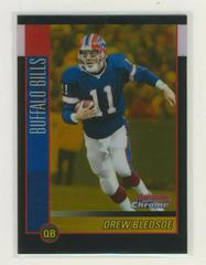 Drew Bledsoe [Gold Refractor] #89 Football Cards 2002 Bowman Chrome Prices
