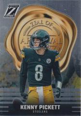 Kenny Pickett [Silver] #8 Football Cards 2023 Panini Zenith Zeal of Approval Prices