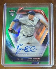 Ryan Borucki [Green Refractor] #FFA-RB Baseball Cards 2019 Topps Finest Firsts Autographs Prices