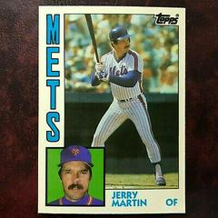 Jerry Martin #74T Baseball Cards 1984 Topps Traded Tiffany Prices