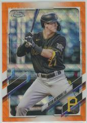 Kevin Newman [Orange Wave Refractor] Baseball Cards 2021 Topps Chrome Prices