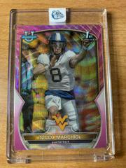 Nicco Marchiol [Pink Wave] Football Cards 2022 Bowman Chrome University Prices