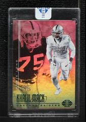 Khalil Mack, Howie Long [Green] #78 Football Cards 2017 Panini Illusions Prices
