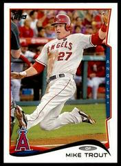 Mike Trout [1st Edition] #1 Baseball Cards 2014 Topps Prices