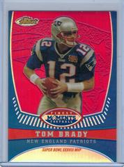 Tom Brady [Refractor] Football Cards 2008 Topps Finest Tom Brady Moments Prices