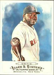 David Ortiz #300 Baseball Cards 2009 Topps Allen & Ginter Prices