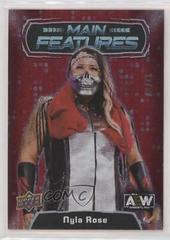 Nyla Rose [Red] Wrestling Cards 2022 Upper Deck AEW Main Features Prices