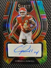 Cornell Powell [Green Die Cut] #RS-CPO Football Cards 2021 Panini Select Rookie Signatures Prices