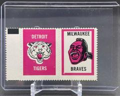 Milwaukee Braves [Logo] Baseball Cards 1962 Topps Stamps Prices