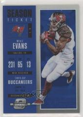 Mike Evans [Blue] Football Cards 2017 Panini Contenders Optic Prices