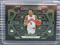 Scottie Barnes [Green] #26 Basketball Cards 2021 Panini Obsidian Pitch Black Prices