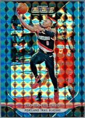 Damian Lillard [Blue] Basketball Cards 2018 Panini Prizm Mosaic Prices