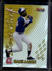 Hank Aaron [Gold Refractor] Baseball Cards 2017 Bowman's Best 1997 Cuts Prices