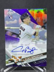Alex Bregman [Purple Refractor] Baseball Cards 2017 Topps Chrome Rookie Autographs Prices