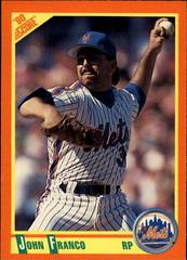 John Franco #15T Baseball Cards 1990 Score Traded Prices