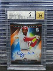 Ozzie Smith [Orange Refractor] Baseball Cards 2020 Topps Finest Moments Autographs Prices