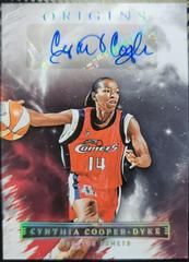 Cynthia Cooper Dyke Basketball Cards 2023 Panini Origins WNBA Autographs Prices