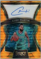 Cody Martin [Neon Orange Pulsar Prizm] #RS-CMT Basketball Cards 2019 Panini Select Rookie Signatures Prices