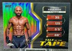 Deiveson Figueiredo [Refractor] #TFT-2 Ufc Cards 2024 Topps Chrome UFC Tale of the Tape Prices