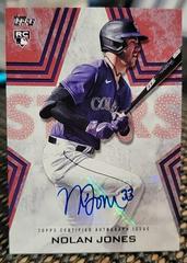 Nolan Jones [Red] #BSA-NJ Baseball Cards 2023 Topps Update Stars Autographs Prices