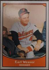 Earl Weaver #108 Baseball Cards 1990 Pacific Legends Prices