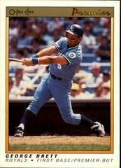 George Brett #14 Baseball Cards 1991 O Pee Chee Premier Prices