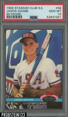 Jason Giambi #58 Baseball Cards 1992 Stadium Club S.E. Skydome Prices