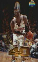 Jerry Stackhouse [Refractor] Basketball Cards 1997 Topps Chrome Topps 40 Prices