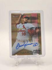 Carlos Martinez [Gold Refractor] #FA-CM Baseball Cards 2016 Topps Finest Autographs Prices
