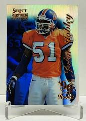 John Mobley [Mirror Blue] #104 Football Cards 1996 Select Certified Prices
