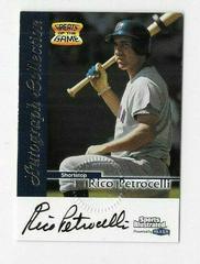 Rico Petrocelli Baseball Cards 1999 Sports Illustrated Greats of the Game Autographs Prices