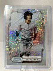 Nick Madrigal [Speckle Refractor] #BPR-13 Baseball Cards 2019 Bowman Sterling Prices