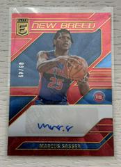 Marcus Sasser [Red] #1 Basketball Cards 2023 Donruss Elite New Breed Autograph Prices