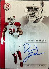 David Johnson [Steel] #SS-45 Football Cards 2018 Panini Elements Signatures Prices