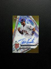 Torii Hunter [Gold] #FMA-TH Baseball Cards 2022 Topps Finest Moments Autographs Prices