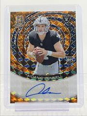 Aidan O'Connell #25 Football Cards 2023 Panini Spectra Rookie Autograph Neon Orange Prices
